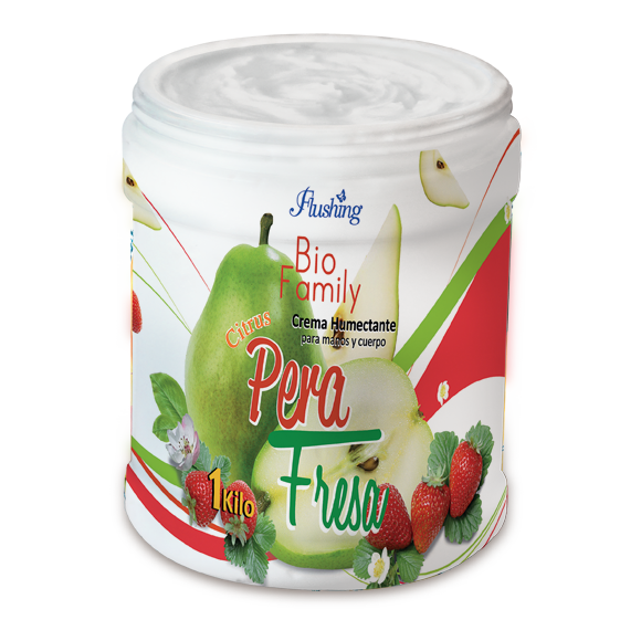 BIO FAMILY- Crema Citrus Pera Fresa 