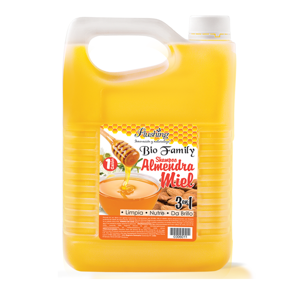 BIOFAMILY-Shampoo Almendra Miel