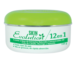 SKIN EVOLUTION–Crema con Cola de Caballo, Moringa y Apazote 110 g Flushing