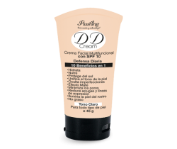 DD CREAM – Crema Facial Multifuncional Tono Claro con SPF 10. 45 g Flushing