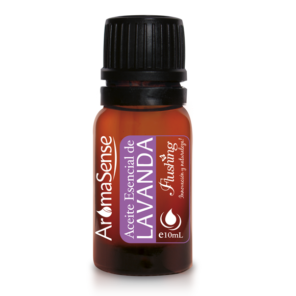 AromaSense - Aceite Esencial de Lavanda 10 mL Flushing