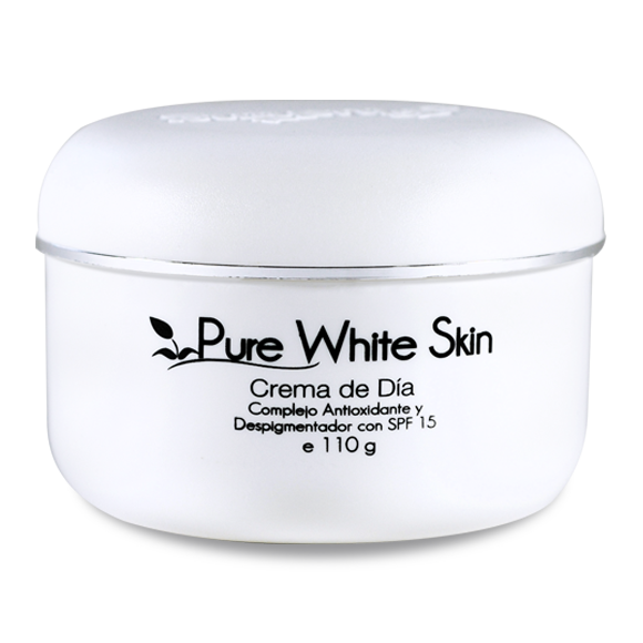 PUREWHITE-SKIN-Crema de Dia Despigmentadora con SPF 15 110gr