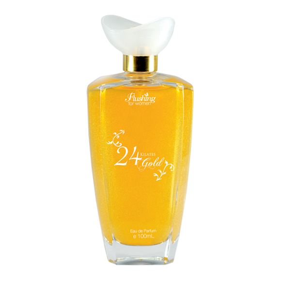 GOLD 24 KILATES - Eau Parfum C/Glitter 102ml con atomizador