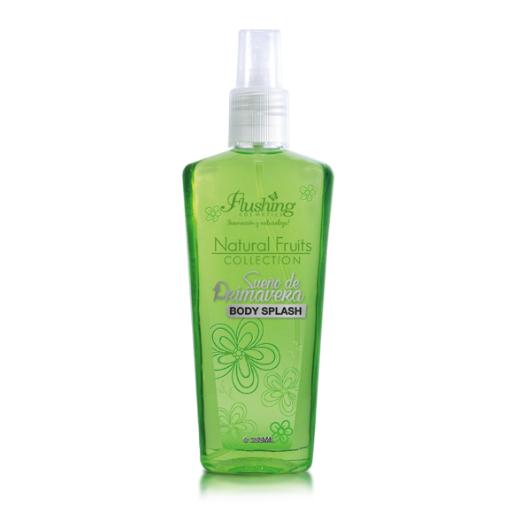 NATURAL FRUITS  - SUEÑO DE PRIMAVERA Body Splash con atomizador 255mL Flushing