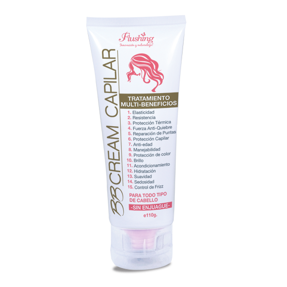 BB CREAM CAPILAR – Tratamiento Capilar Multi-beneficios 110 g Flushing