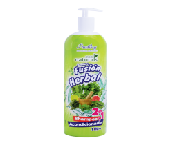 ECO NATURALS - Shampoo 2 en 1 Fusión Herbal 1000mL